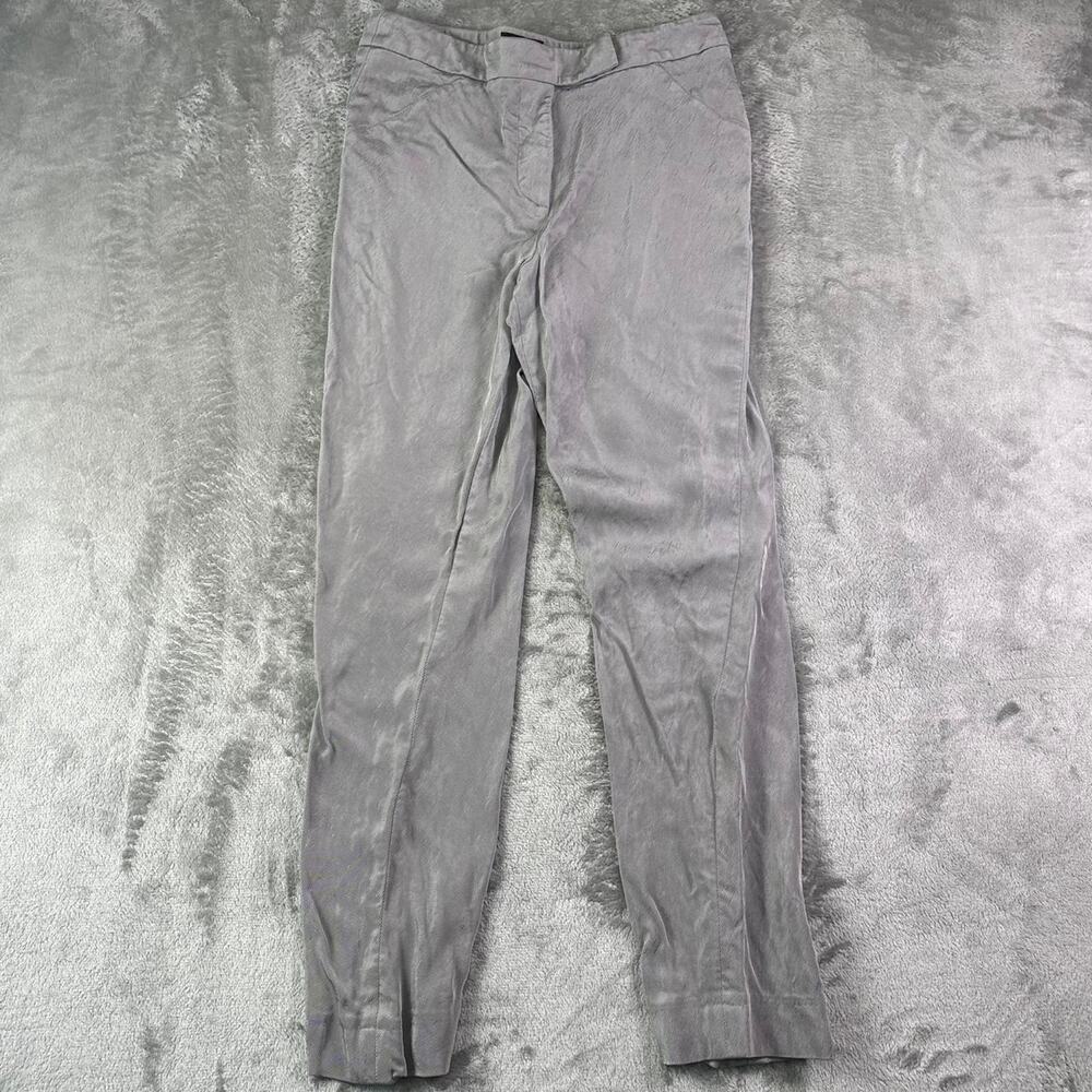 Giorgio Armani Made in Italy Women’s Gray Slim Straight Pants Waist 28